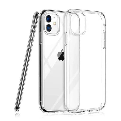 Silicone Case for iPhone 12/iPhone 12 Pro (6.1”) (Clear) by 9eight5