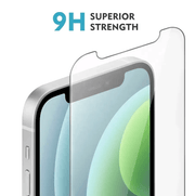 techplus iPhone 15 Clear Tempered Glass Screen Protector 2 Pack 9H HD Rounded Edge iPhone 15 Clear Tempered Glass Screen Protector 2 Pack