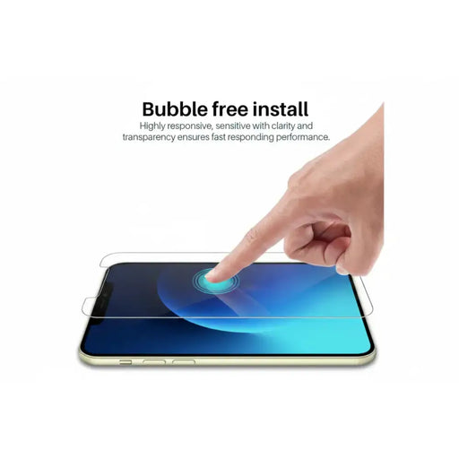 iPhone 13 Glass Screen Protector (2 pack) by techplus