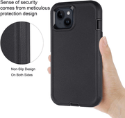 techplus Mobile Phone Case iPhone 13 Mini Triple Layer Armor Case Shockproof Protective Cover TechPlus iPhone 13 Mini Triple Layer Armor Case