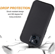 iPhone 15 Heavy Duty Shockproof Case by techplus