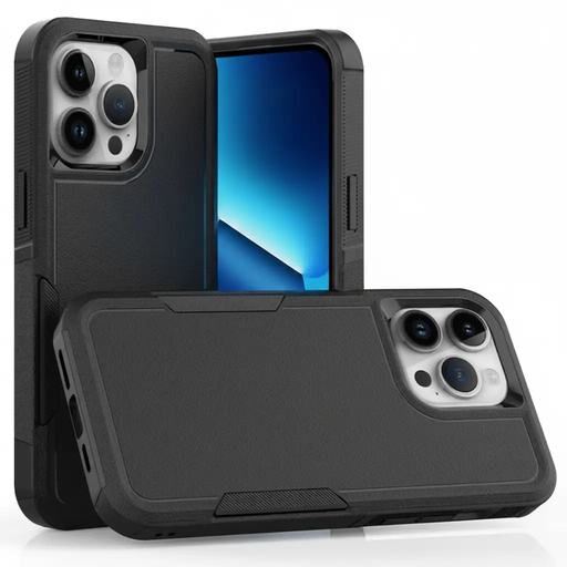 iPhone 13 Pro Max Dual Layer Armor Hard Case by techplus
