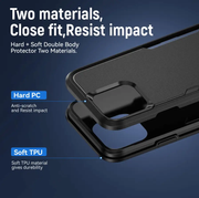 iPhone 13 Pro Dual Layer Armor Hard Case by techplus