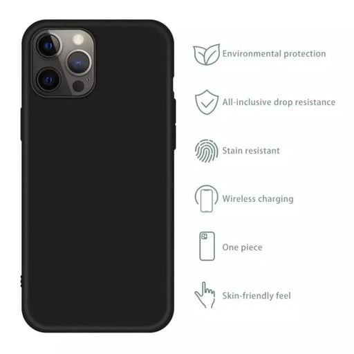 Black Case for iPhone 13 Pro Max (6.7”) by 9eight5
