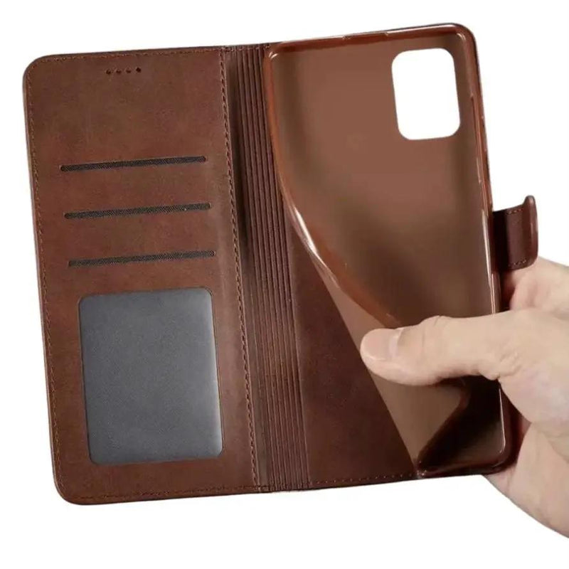 Leather Flip Case for iPhone 13 Pro Max (6.7”) by 9eight5