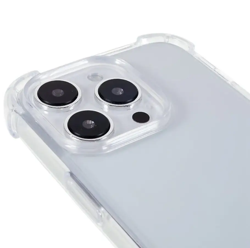 iPhone 13 Pro Shockproof Super Protect Clear Case by techplus