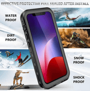 techplus Waterproof Shockproof Case for iPhone 14 | Full Body Protective Cover TechPlus Waterproof Shockproof Case for iPhone 14