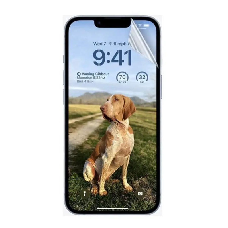 Hydrogel Screen Protectors for iPhone 14 Plus (6.7”) (Pack of 2) by 9eight5