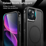 techplus iPhone 14 Plus MagSafe Case – Rugged Shockproof Heavy Duty Cover TechPlus iPhone 14 Plus MagSafe Rugged Case Heavy Duty