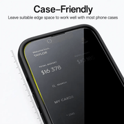 techplus iPhone 14 Plus Privacy Tempered Glass Screen Protector 9H Anti Spy Edge IPhone 14 Plus Privacy Tempered Glass Screen Protector