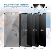 iPhone 14 Plus Privacy Tempered Glass Screen Protector – 9H Anti-Spy by techplus