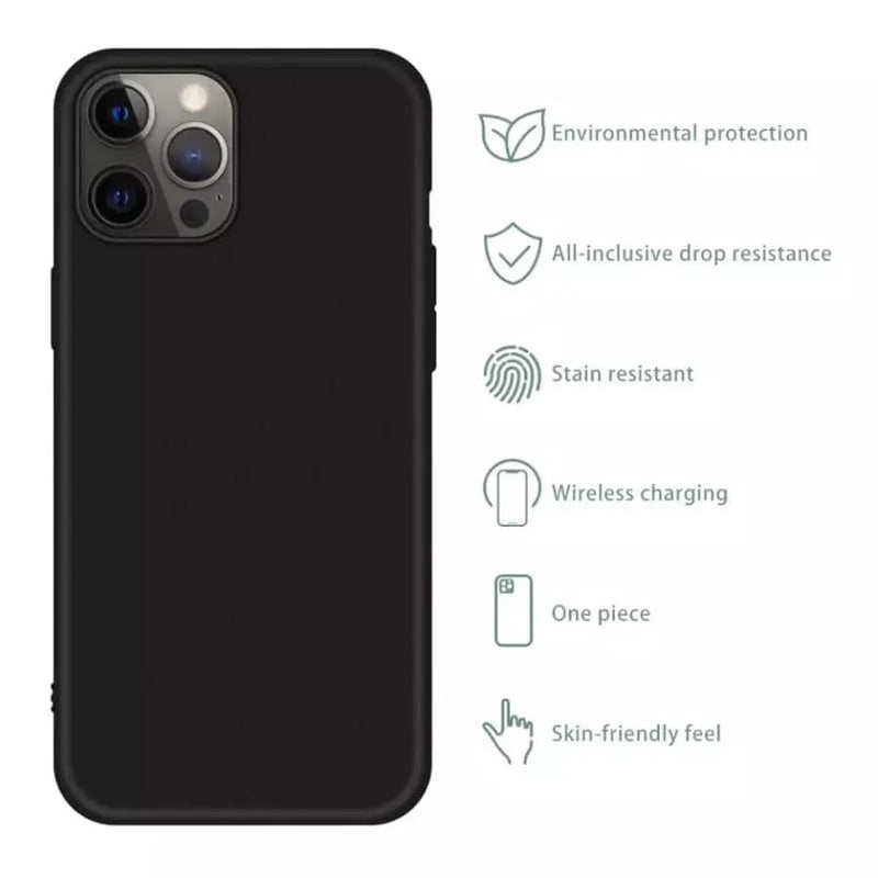Goospery Case for iPhone 14 Pro (6.1”) (Black) by 9eight5