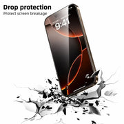 techplus Screen protector Iphone 14 Pro Max Clear Tempered Glass Screen Protector (2 Pack) – 9H HD, 2.5D Rounded Edge, Impact & Scratch Resistant IPhone 14 Pro Max Tempered Glass Screen Protector