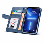 techplus Mobile Phone Case iPhone 14 Pro Max Flip Wallet Case Cowhide Dot Pattern iPhone 14 Pro Max Flip Wallet Case Cowhide Dot Pattern | NZ