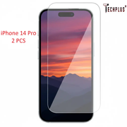 iPhone 14 Pro Glass Screen Protector (2 pack) by techplus