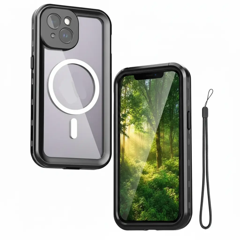 Waterproof Shockproof Case for iPhone 14 | Full Body Protective Cover by techplus