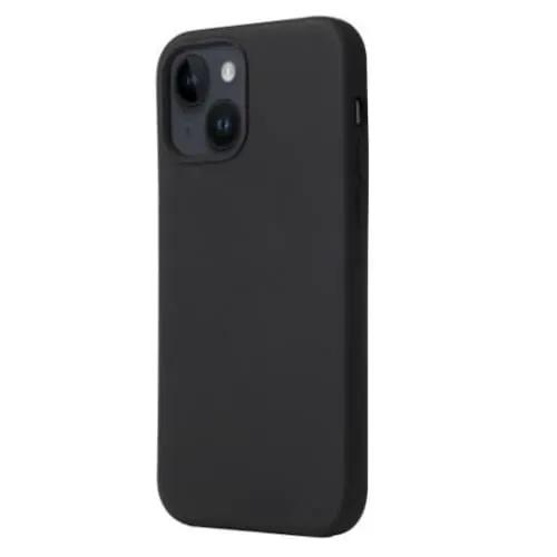 Silicone Case for iPhone 15 (6.1”) (Black) by 9eight5