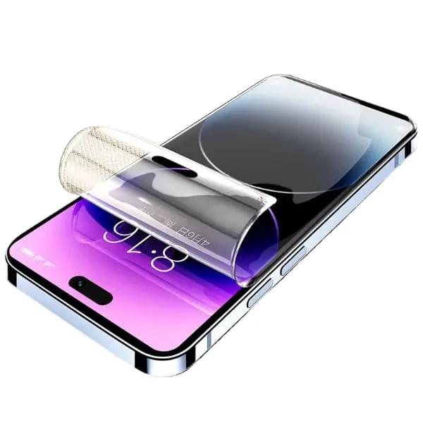 Hydrogel Screen Protectors for iPhone 15 (6.1”) (Pack of 2) by 9eight5