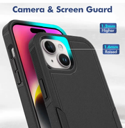 iPhone 15 Dual Layer Armor Hard Case by techplus