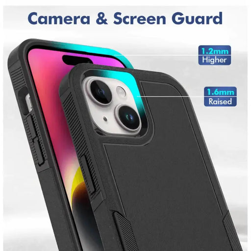 techplus Mobile Phone Case iPhone 15 Dual Layer Armor Hard Case iPhone 15 Dual Layer Armor Hard Case | NZ