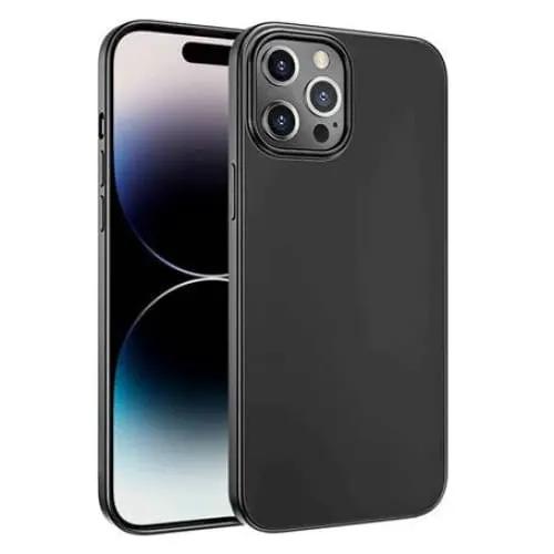 Silicone Case for iPhone 15 Pro Max (6.7”) (Black) by 9eight5