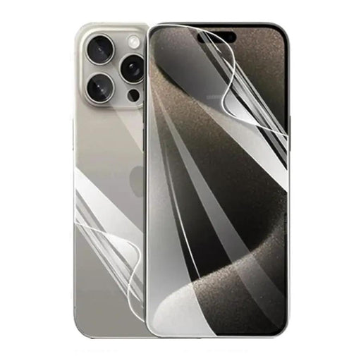 Hydrogel Screen Protectors for iPhone 15 Pro Max (6.7”) (Pack of 2) by 9eight5