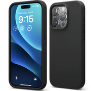 iPhone 14 Pro Max Silicone Case – Soft Protective Cover (Black, Blue, Red) by techplus