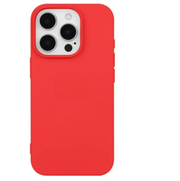 iPhone 14 Pro Max Silicone Case – Soft Protective Cover (Black, Blue, Red) by techplus