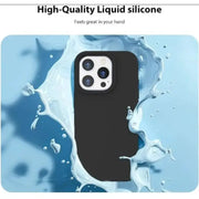 techplus iPhone 15 Pro Silicone Case – Soft Protective Cover (Black, Blue, Red) iPhone 15 Pro Silicone Case – Soft Protective Cover (Black, Blue, R...