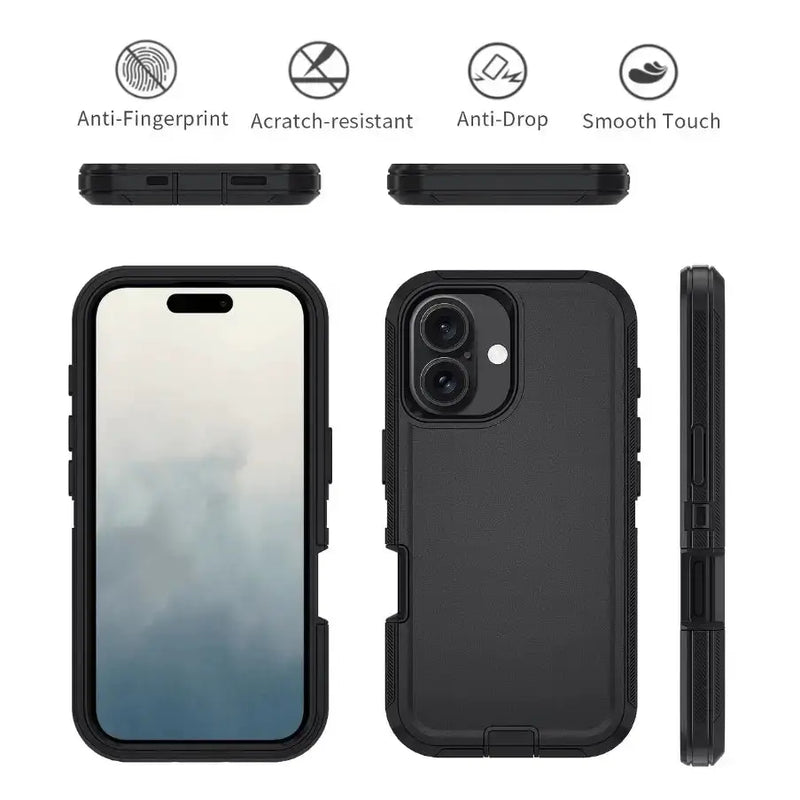 techplus Mobile Phone Case iPhone 16 Heavy Duty Shockproof Case iPhone 16 Heavy Duty Shockproof Case | NZ