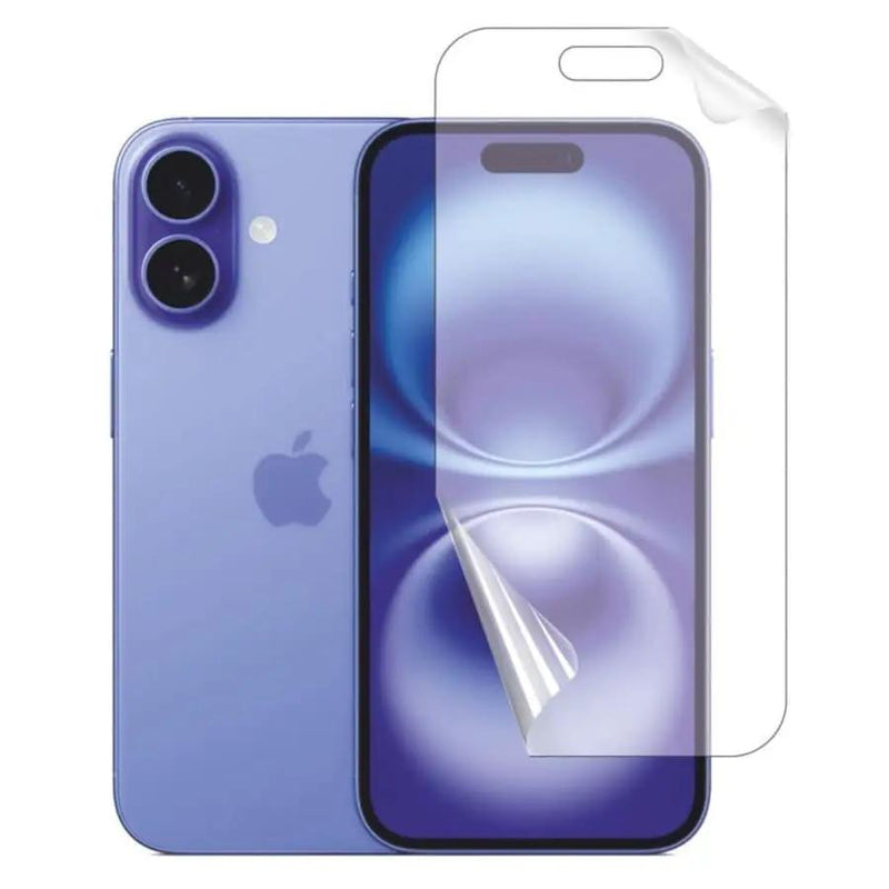Hydrogel Screen Protectors for iPhone 16 Plus (6.7”) (Pack of 2) by 9eight5