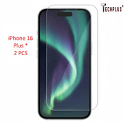 techplus iPhone 16 Plus Glass Screen Protector (2 pack) TechPlus iPhone 16 Plus Tempered Glass Screen Protector