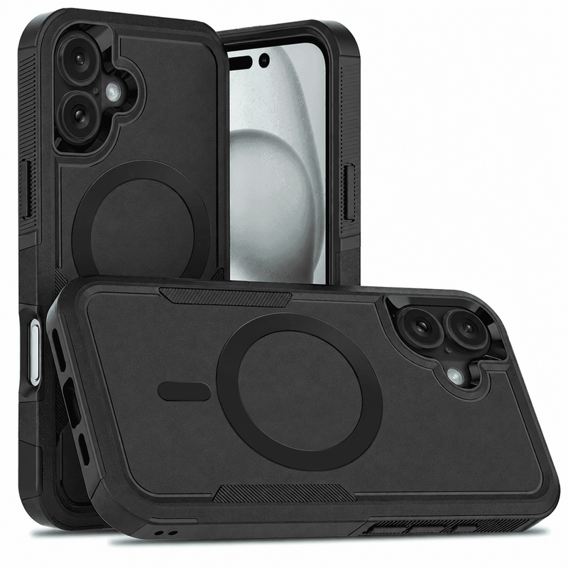 techplus IPhone 16 Plus MagSafe Rugged Shockproof Heavy Duty Case IPhone 16 Plus MagSafe Rugged Shockproof Heavy Duty Case