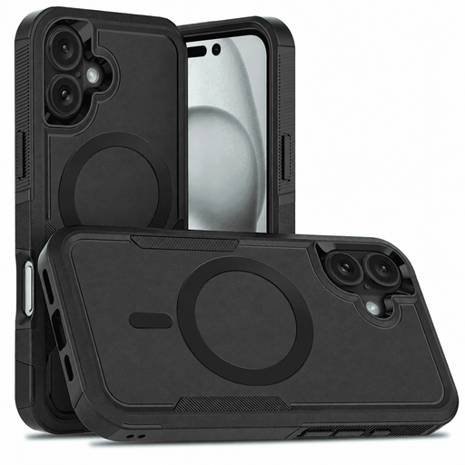 techplus IPhone 16 Plus MagSafe Rugged Shockproof Heavy Duty Case IPhone 16 Plus MagSafe Rugged Shockproof Heavy Duty Case