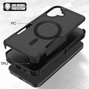 techplus IPhone 16 Plus MagSafe Rugged Shockproof Heavy Duty Case IPhone 16 Plus MagSafe Rugged Shockproof Heavy Duty Case