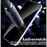 techplus Screen protector iPhone 16 Plus Privacy Tempered Glass Screen Protector (2 Pack) – 9H HD Anti-Spy, 2.5D Rounded Edge, Impact & Scratch Resistant iPhone 16 Plus Privacy Tempered Glass Screen Protector