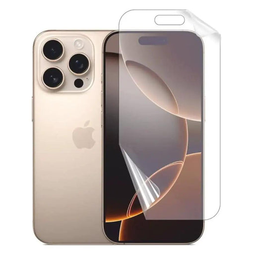 Hydrogel Screen Protectors for iPhone 16 Pro (6.1”) (Pack of 2) by 9eight5