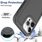 iPhone 16 Pro Dual Layer Armor Hard Case by techplus