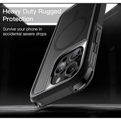 iPhone 16 Pro MagSafe Case – Rugged Shockproof Heavy Duty Cover by techplus
