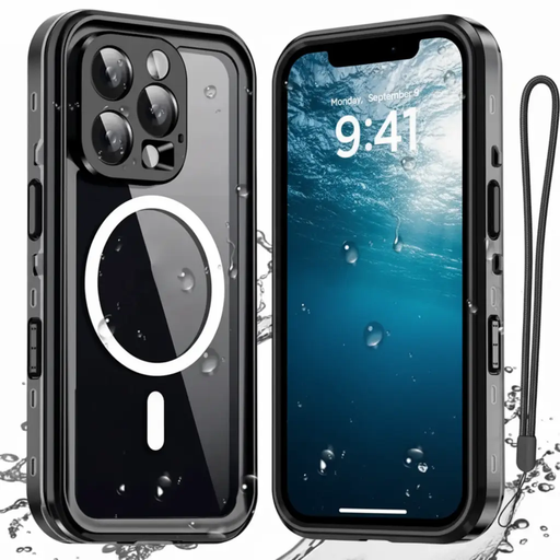 Redpepper Waterproof MagSafe Case for iPhone 16 Pro | Shockproof Cover by techplus