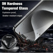 techplus Screen protector iPhone 16 Pro Max Privacy Tempered Glass Screen Protector – 9H HD Anti-Spy, 2.5D Rounded Edge, Impact & Scratch Resistant TechPlus iPhone 16 Pro Max Privacy Screen Protector 9H