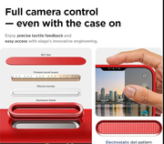 iPhone 16 Pro Max Silicone Case – Soft Protective Cover (Black, Blue, Red) by techplus