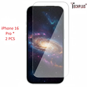 iPhone 16 Pro Glass Screen Protector (2 pack) by techplus