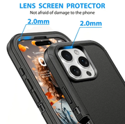 iPhone 16 Pro Max Heavy Duty Shockproof Case by techplus