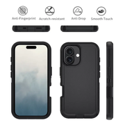 iPhone 16 Heavy Duty Shockproof Case by techplus