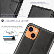 techplus iPhone 16 Wallet Case – Slim Leather Flip Cover with Card Holder iPhone 16 Wallet Case Slim Leather Flip Cover