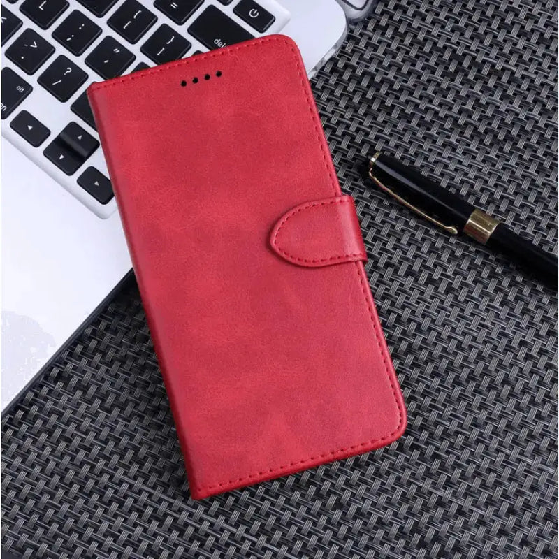 techplus iPhone 16 Wallet Case – Slim Leather Flip Cover with Card Holder iPhone 16 Wallet Case Slim Leather Flip Cover