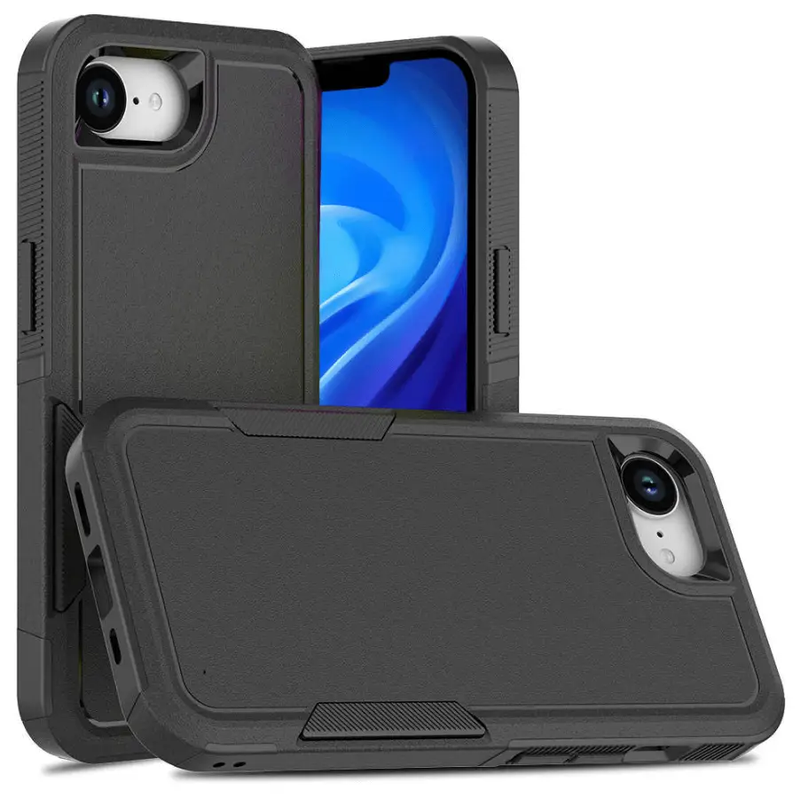 iPhone 16e Dual Layer Armor Hard Case by techplus