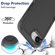 iPhone 16e Dual Layer Armor Hard Case by techplus
