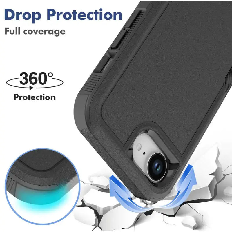 techplus Mobile Phone Case iPhone 16e Dual Layer Armor Hard Case iPhone 16e Dual Layer Armor Hard Case | NZ
